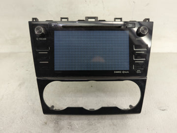 2017-2018 Subaru Wrx Radio AM FM Cd Player Receiver Replacement P/N:86271VA640 Fits Fits 2017 2018 OEM Used Auto Parts - Oem
