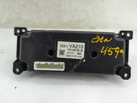 2017 Subaru Wrx Climate Control Module Temperature AC/Heater Replacement P/N:72311VA210 Fits OEM Used Auto Parts - Oemusedau