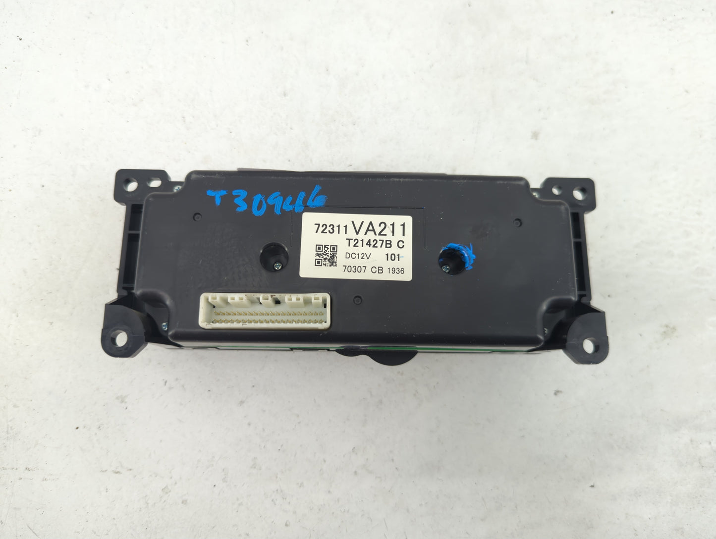 2017 Subaru Wrx Climate Control Module Temperature AC/Heater Replacement P/N:72311VA211 T21427B Fits OEM Used Auto Parts - O
