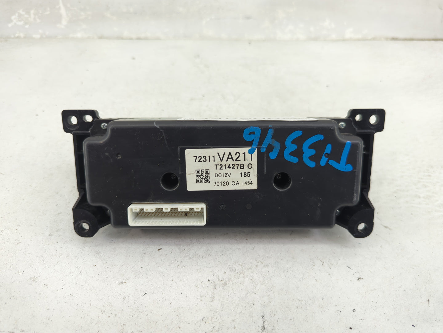 2017 Subaru Wrx Climate Control Module Temperature AC/Heater Replacement P/N:72311VA211 T21427B Fits OEM Used Auto Parts - O