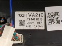 2017 Subaru Wrx Climate Control Module Temperature AC/Heater Replacement P/N:72311VA210 T21427B Fits OEM Used Auto Parts - O