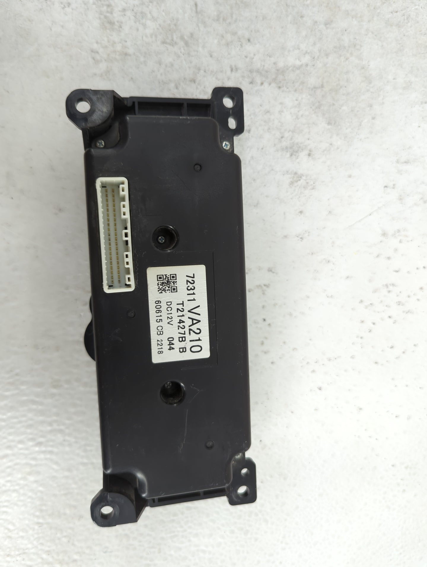 2017 Subaru Wrx Climate Control Module Temperature AC/Heater Replacement P/N:72311VA210 T21427B Fits OEM Used Auto Parts - O