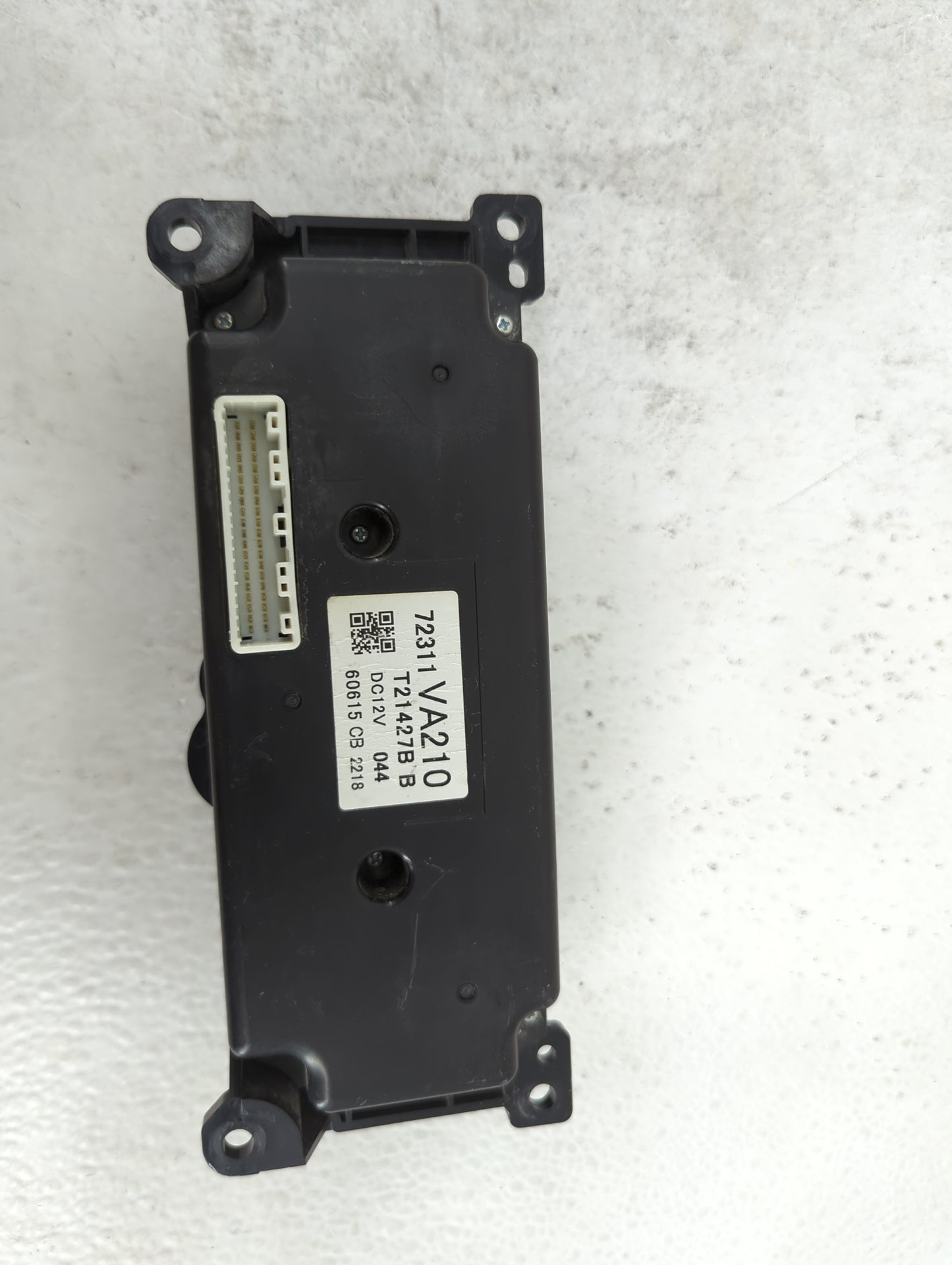 2017 Subaru Wrx Climate Control Module Temperature AC/Heater Replacement P/N:72311VA210 T21427B Fits OEM Used Auto Parts - O
