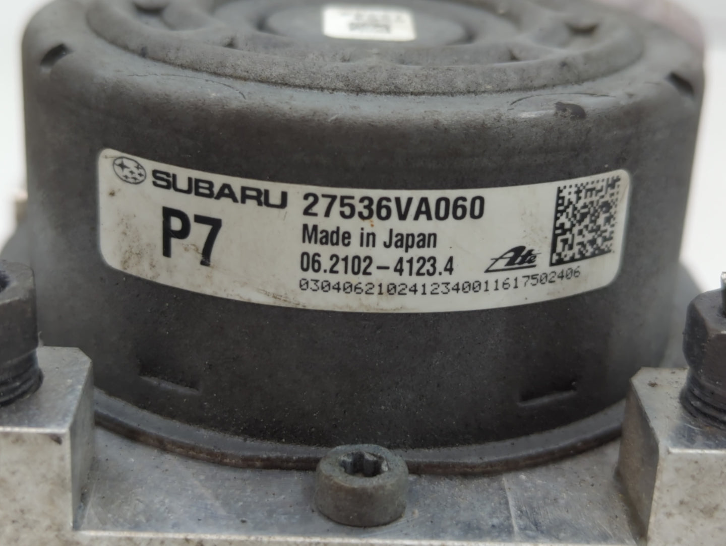2017-2018 Subaru Wrx ABS Pump Control Module Replacement P/N:27536VA060 Fits Fits 2017 2018 OEM Used Auto Parts - Oemusedaut