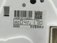 2017 Subaru Xv Instrument Cluster Speedometer Gauges P/N:85004FJ170 Fits OEM Used Auto Parts - Oemusedautoparts1.com