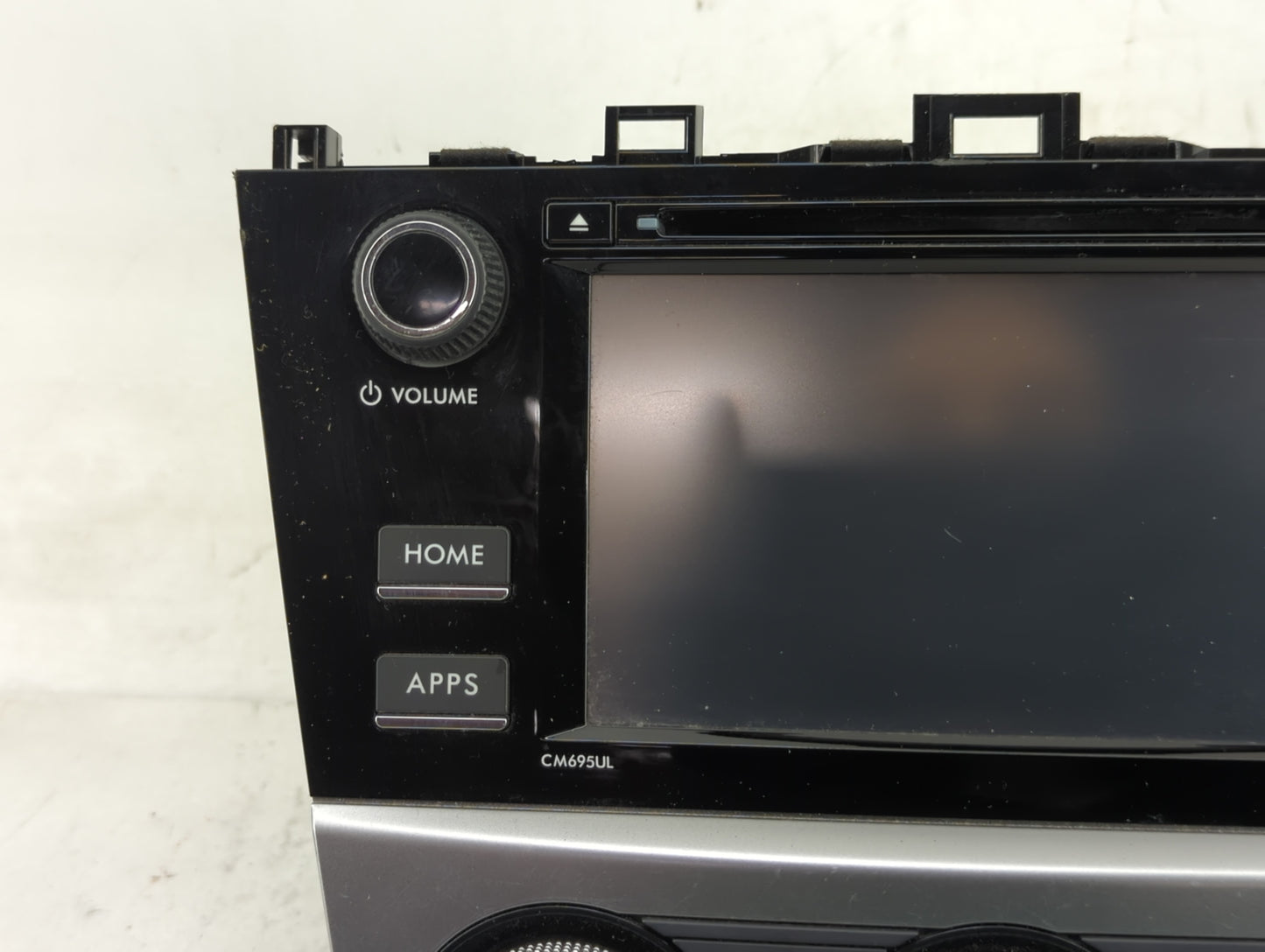 2017 Subaru Xv Radio AM FM Cd Player Receiver Replacement P/N:86201FJ690 Fits Fits 2016 OEM Used Auto Parts - Oemusedautopar
