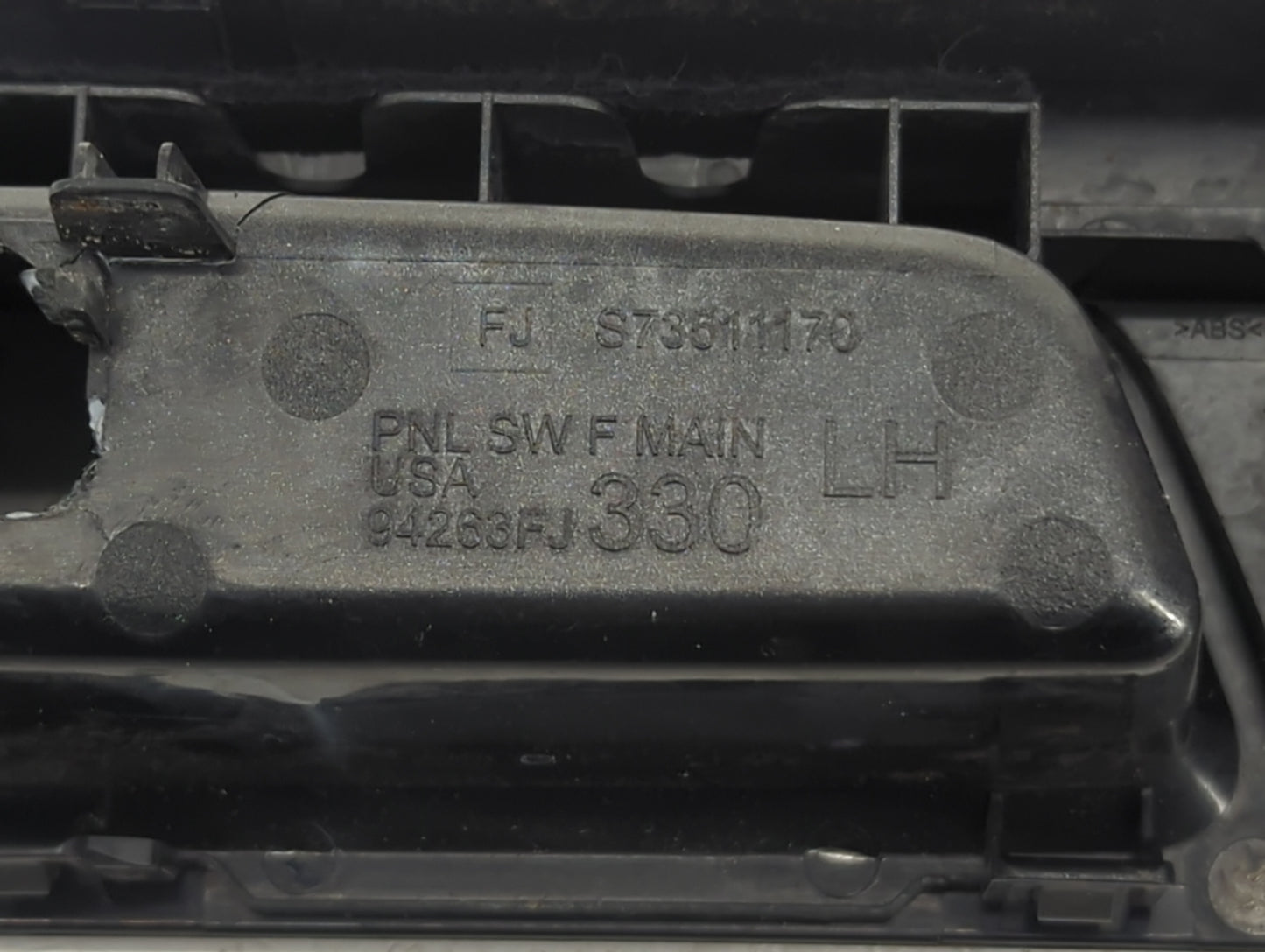 2015 Subaru Xv Master Power Window Switch Replacement Driver Side Left P/N:94263FJ330 Fits Fits 2016 OEM Used Auto Parts - O