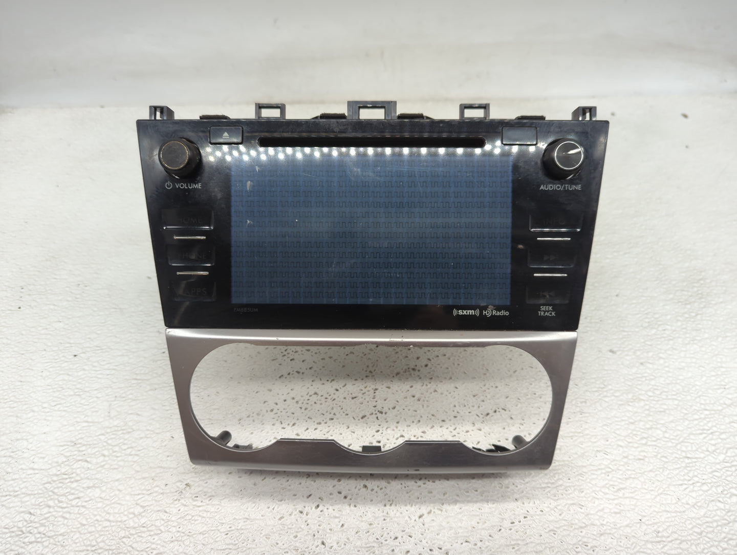 2017 Subaru Xv Radio AM FM Cd Player Receiver Replacement P/N:86201FJ681 Fits Fits 2016 OEM Used Auto Parts - Oemusedautopar
