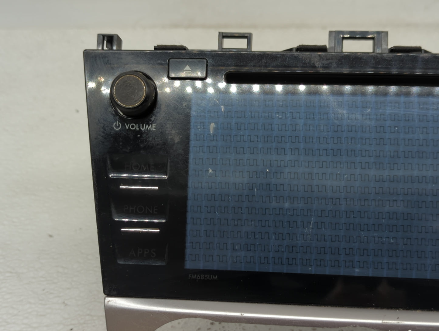2017 Subaru Xv Radio AM FM Cd Player Receiver Replacement P/N:86201FJ681 Fits Fits 2016 OEM Used Auto Parts - Oemusedautopar