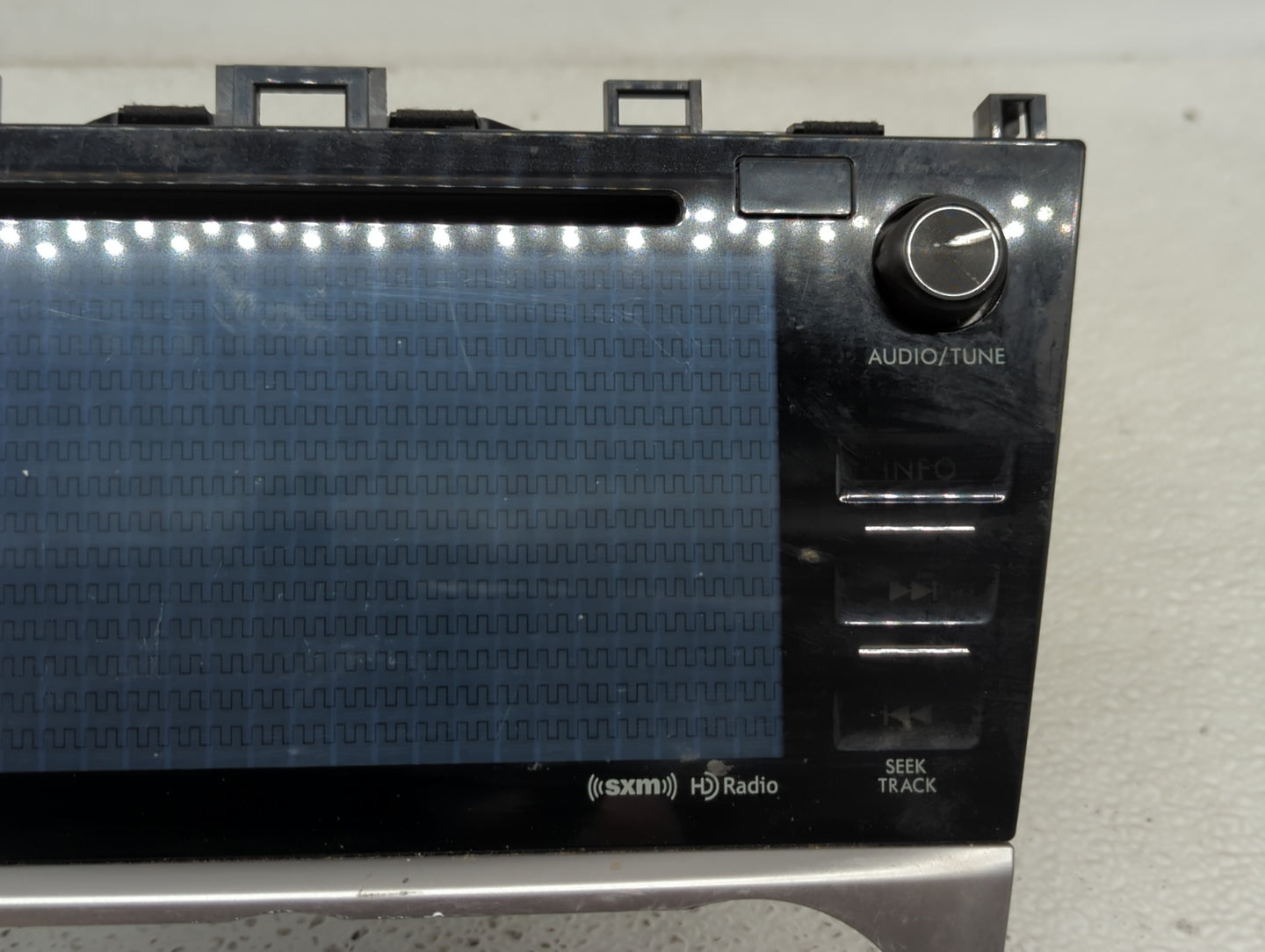 2017 Subaru Xv Radio AM FM Cd Player Receiver Replacement P/N:86201FJ681 Fits Fits 2016 OEM Used Auto Parts - Oemusedautopar