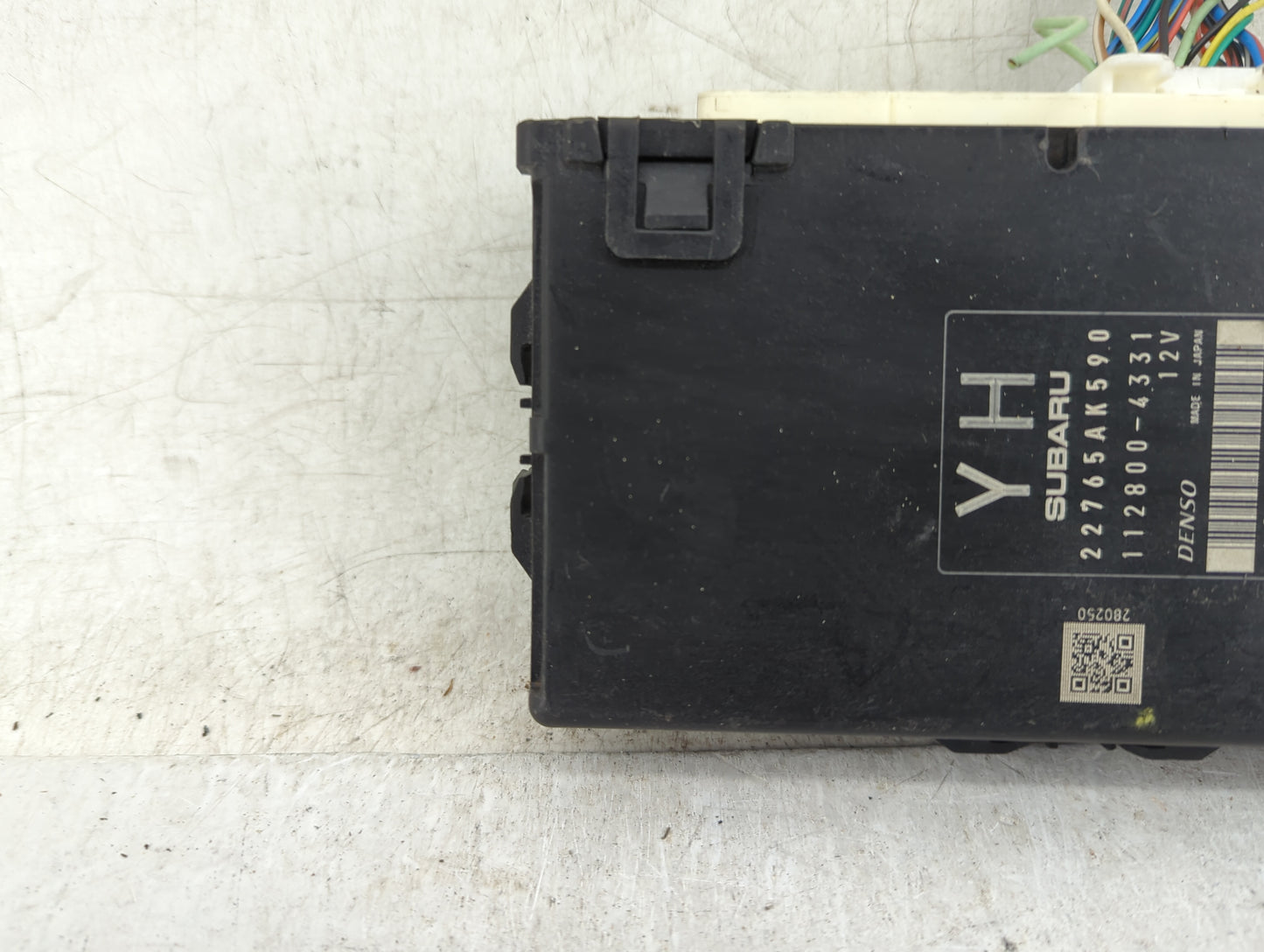 2017 Subaru Xv PCM Engine Control Computer ECU ECM PCU OEM P/N:112800-4331 22765AK590 Fits OEM Used Auto Parts - Oemusedauto
