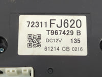 2015 Subaru Xv Climate Control Module Temperature AC/Heater Replacement P/N:72311FJ620 Fits Fits 2016 OEM Used Auto Parts - 