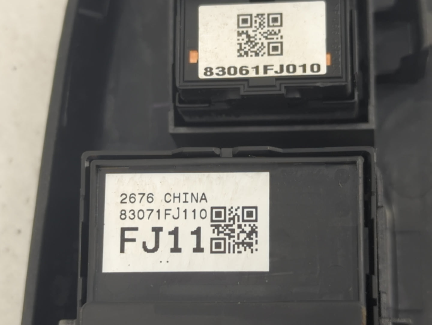 2015 Subaru Xv Master Power Window Switch Replacement Driver Side Left P/N:83061FJ010 83071FJ110 Fits Fits 2016 OEM Used Aut
