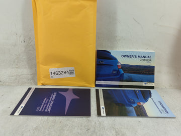 2017 Subaru Xv Owners Manual Book Guide P/N:A1290BE-B MSA5M1702A OEM Used Auto Parts - Oemusedautoparts1.com