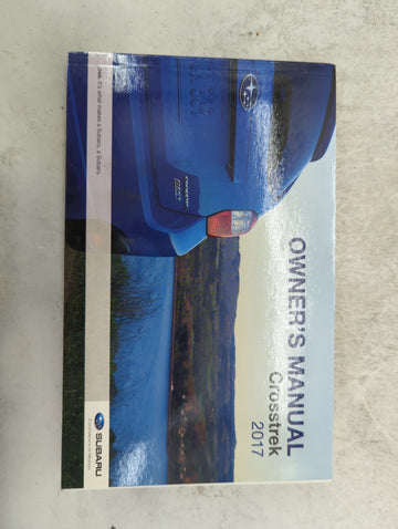 2017 Subaru Xv Owners Manual Book Guide P/N:A1290BE-B MSA5M1702A OEM Used Auto Parts