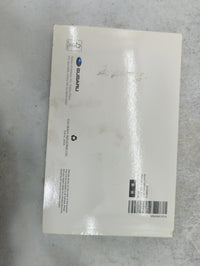 2017 Subaru Xv Owners Manual Book Guide P/N:A1290BE-B MSA5M1702A OEM Used Auto Parts - Oemusedautoparts1.com