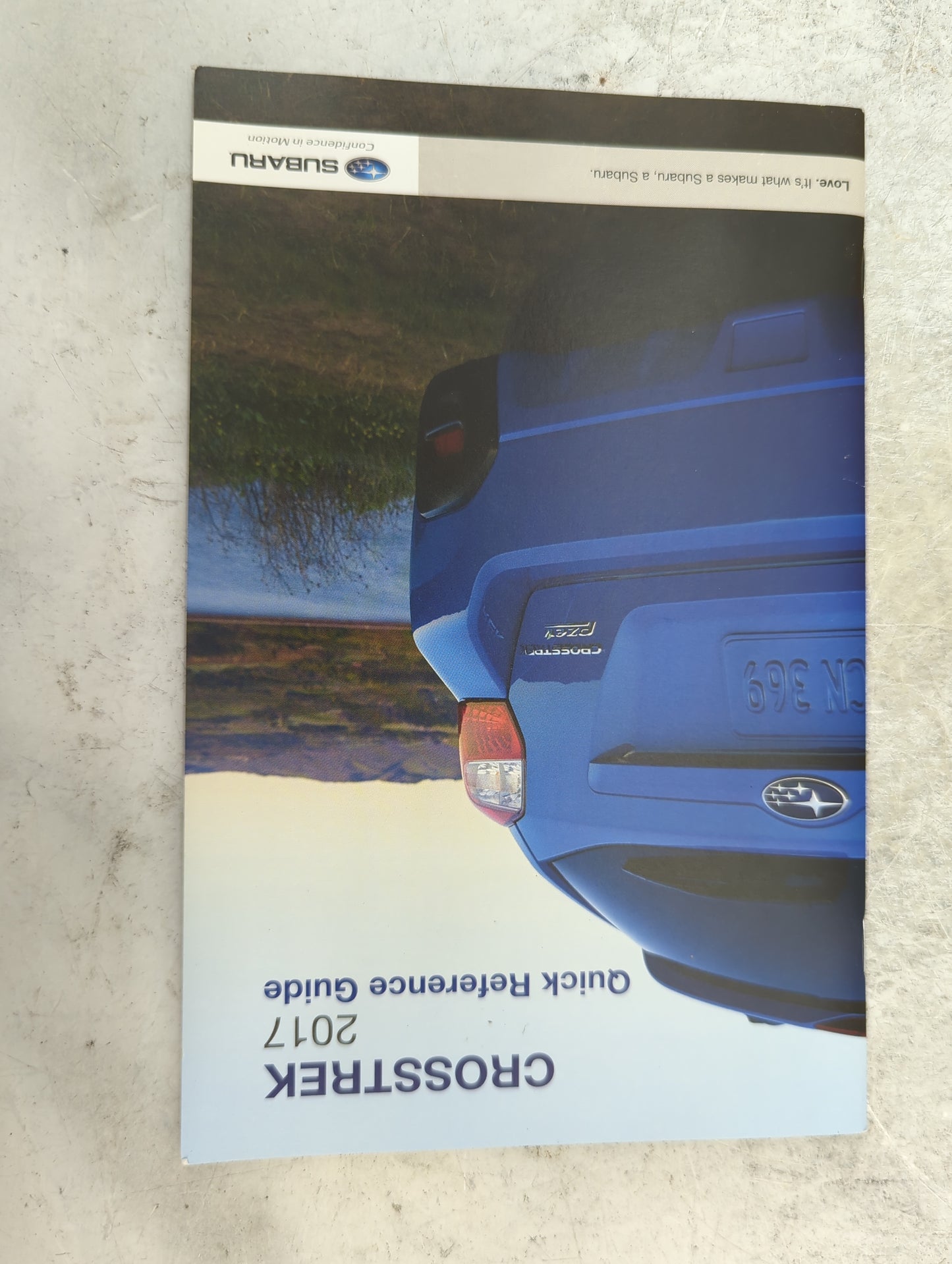 2017 Subaru Xv Owners Manual Book Guide P/N:A1290BE-B MSA5M1702A OEM Used Auto Parts - Oemusedautoparts1.com