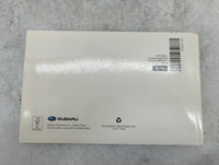 2017 Subaru Xv Owners Manual Book Guide P/N:B1037BE-A MSA5M1719A OEM Used Auto Parts - Oemusedautoparts1.com