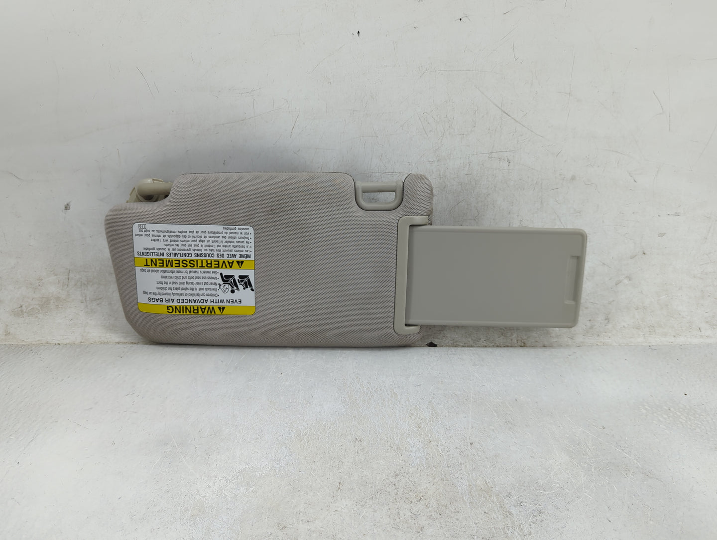 2015 Subaru Xv Sun Visor Shade Replacement Passenger Right Mirror Fits Fits 2016 OEM Used Auto Parts - Oemusedautoparts1.com