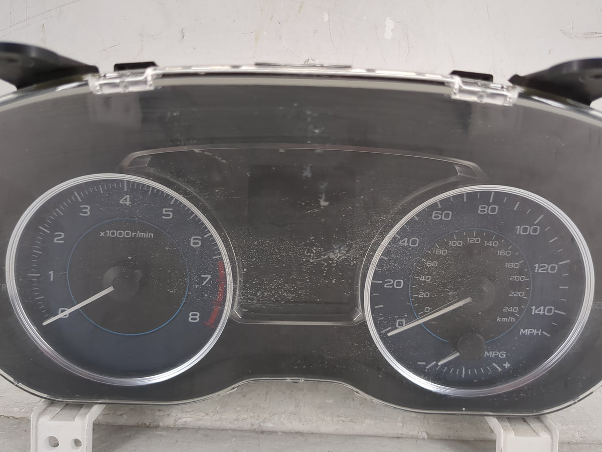 2017 Subaru Xv Instrument Cluster Speedometer Gauges P/N:85021FJ601 1017771148410 Miles: Fits OEM Used Auto Parts - Oemuseda