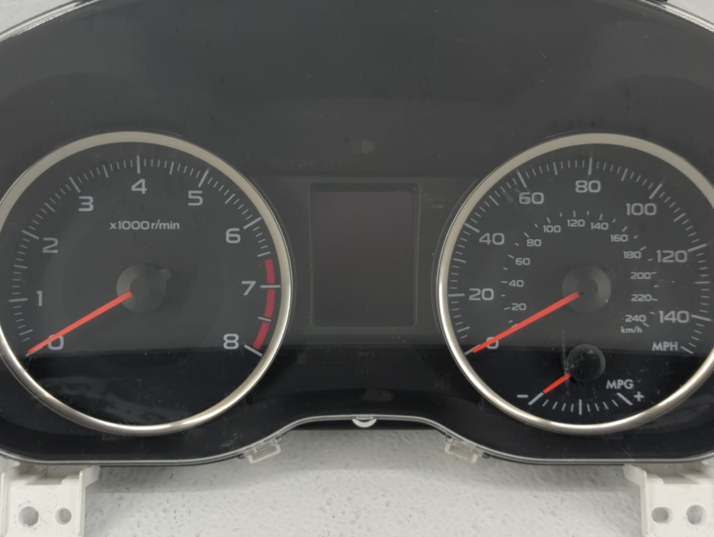 2017 Subaru Xv Instrument Cluster Speedometer Gauges P/N:85004FJ170 Fits OEM Used Auto Parts - Oemusedautoparts1.com