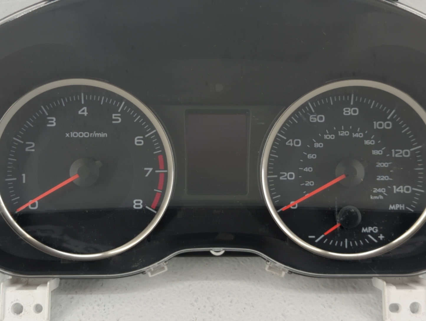 2017 Subaru Xv Instrument Cluster Speedometer Gauges P/N:85004FJ170 Fits OEM Used Auto Parts - Oemusedautoparts1.com