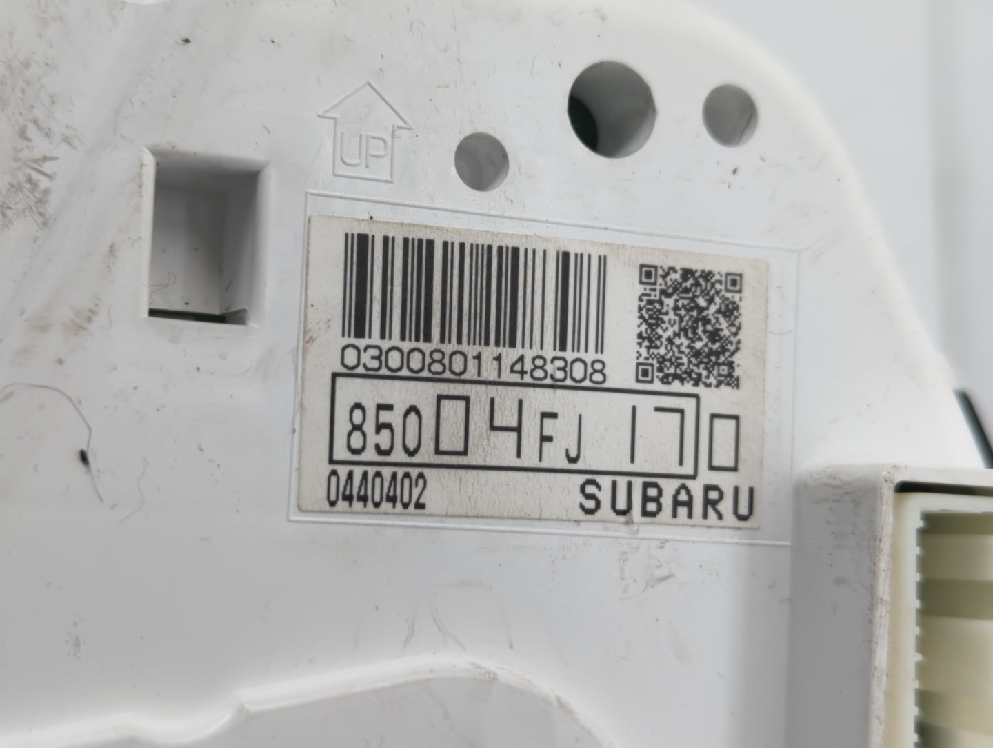 2017 Subaru Xv Instrument Cluster Speedometer Gauges P/N:85004FJ170 Fits OEM Used Auto Parts - Oemusedautoparts1.com