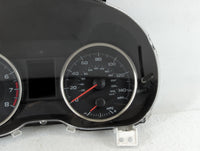2017 Subaru Xv Instrument Cluster Speedometer Gauges P/N:8504FJ170 Fits OEM Used Auto Parts - Oemusedautoparts1.com