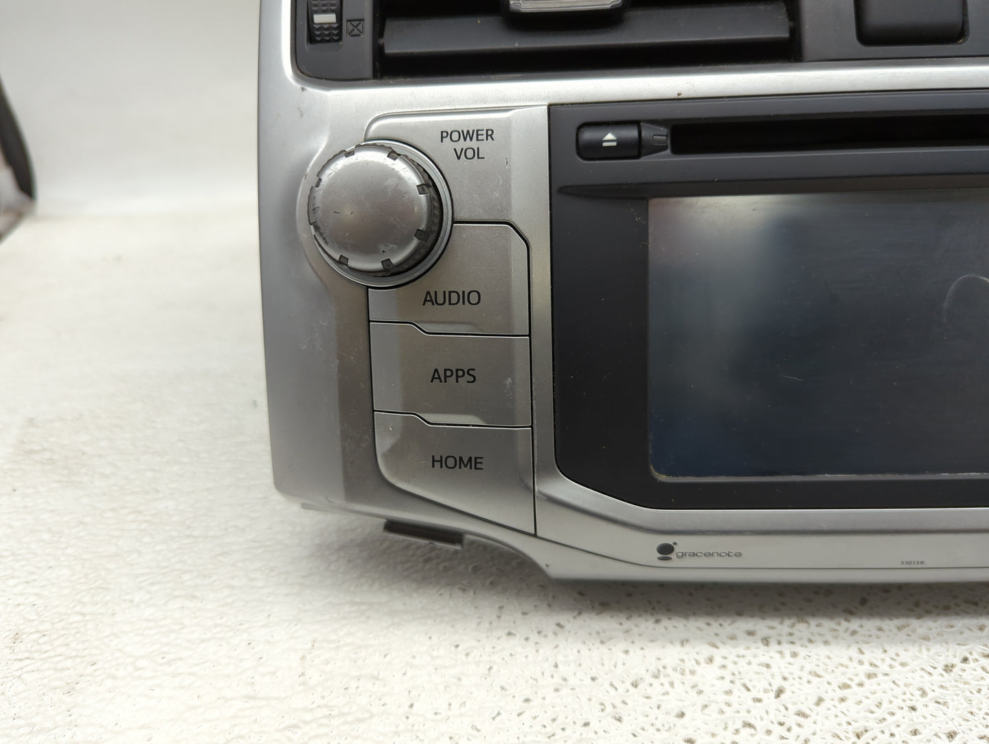 2014-2020 Toyota 4runner Radio AM FM Cd Player Receiver Replacement P/N:86100-35351 Fits OEM Used Auto Parts - Oemusedautopa