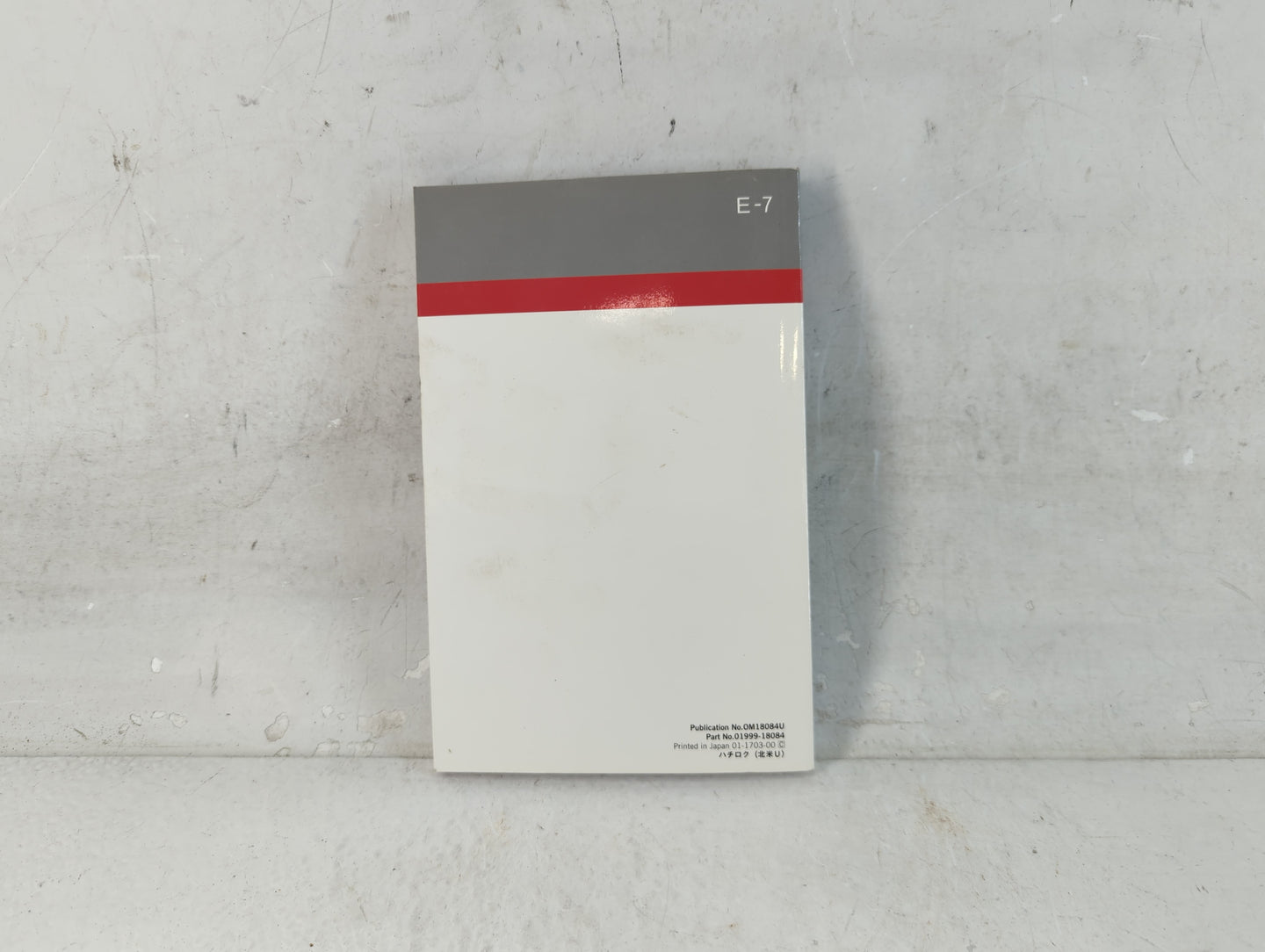 2017 Toyota 86 Owners Manual Book Guide P/N:01999-18084 OEM Used Auto Parts - Oemusedautoparts1.com