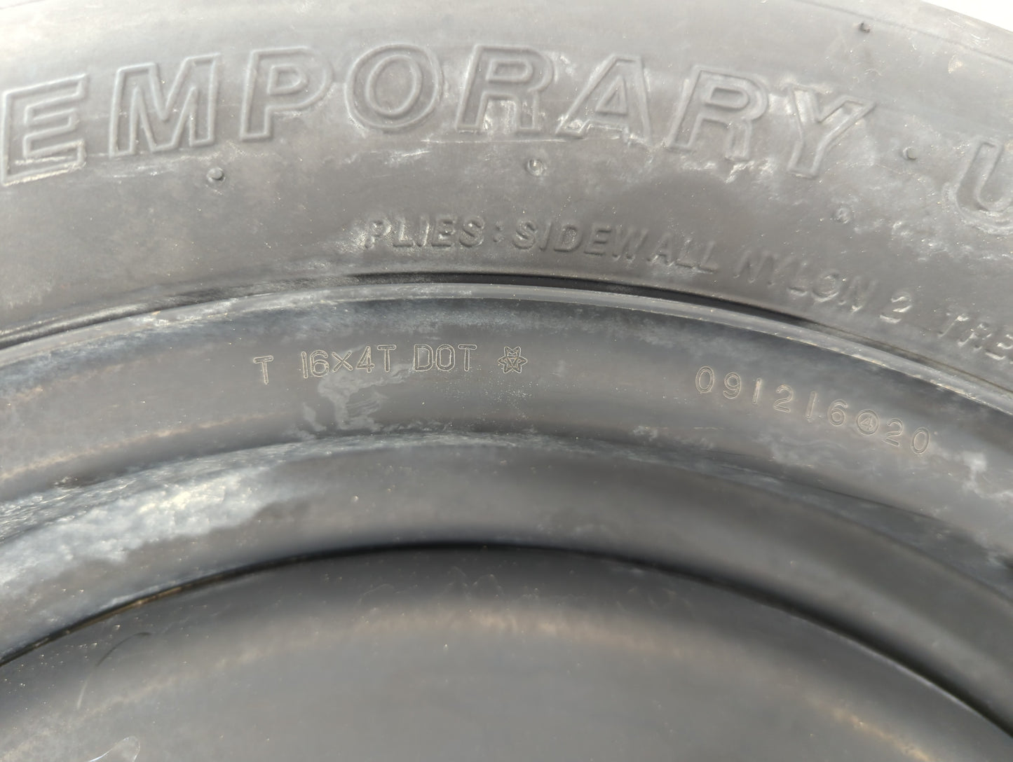 2017-2020 Toyota 86 Spare Donut Tire Wheel Rim Oem - Oemusedautoparts1.com