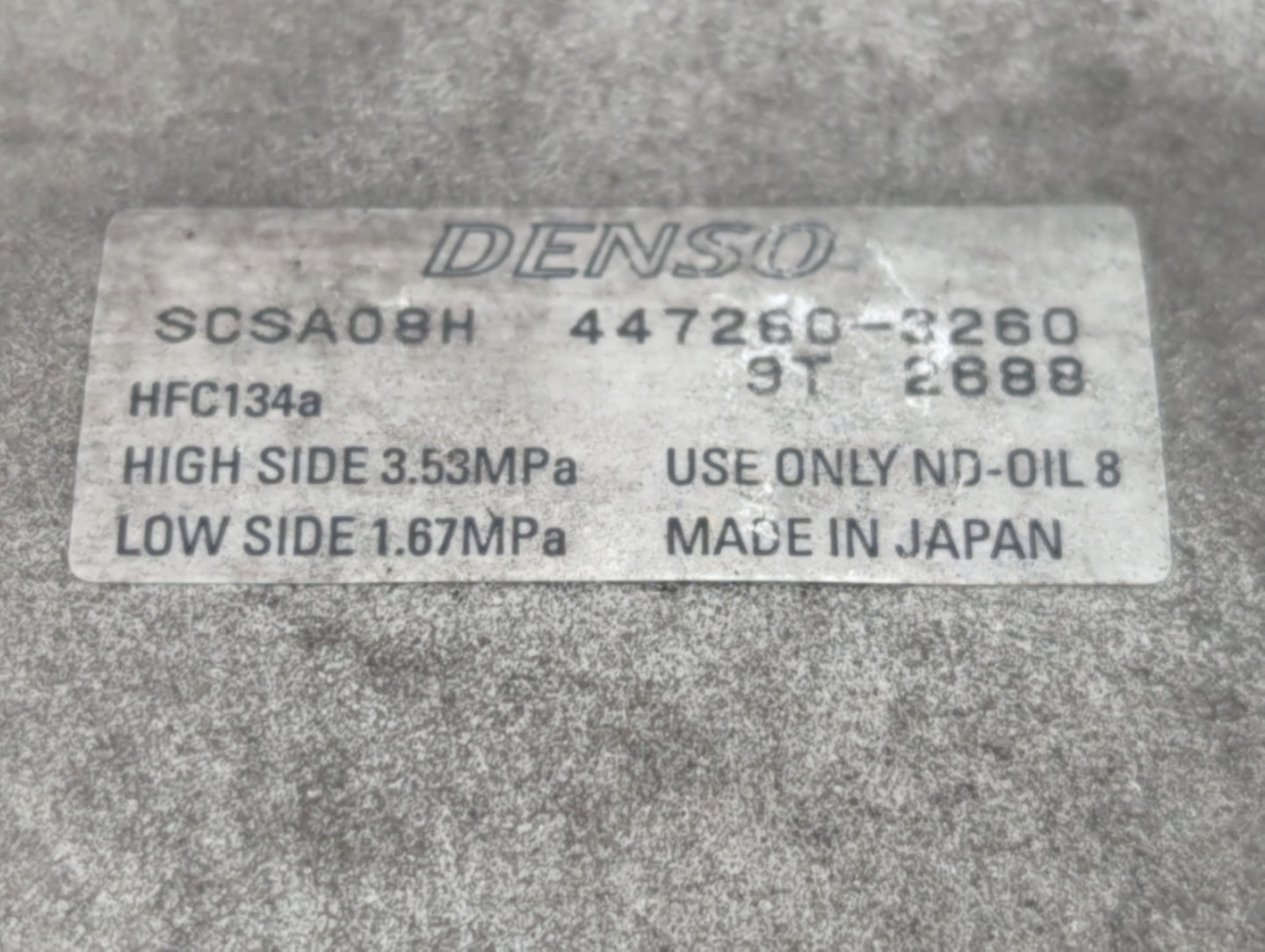 2017-2020 Toyota 86 Air Conditioning A/c Ac Compressor Oem - Oemusedautoparts1.com