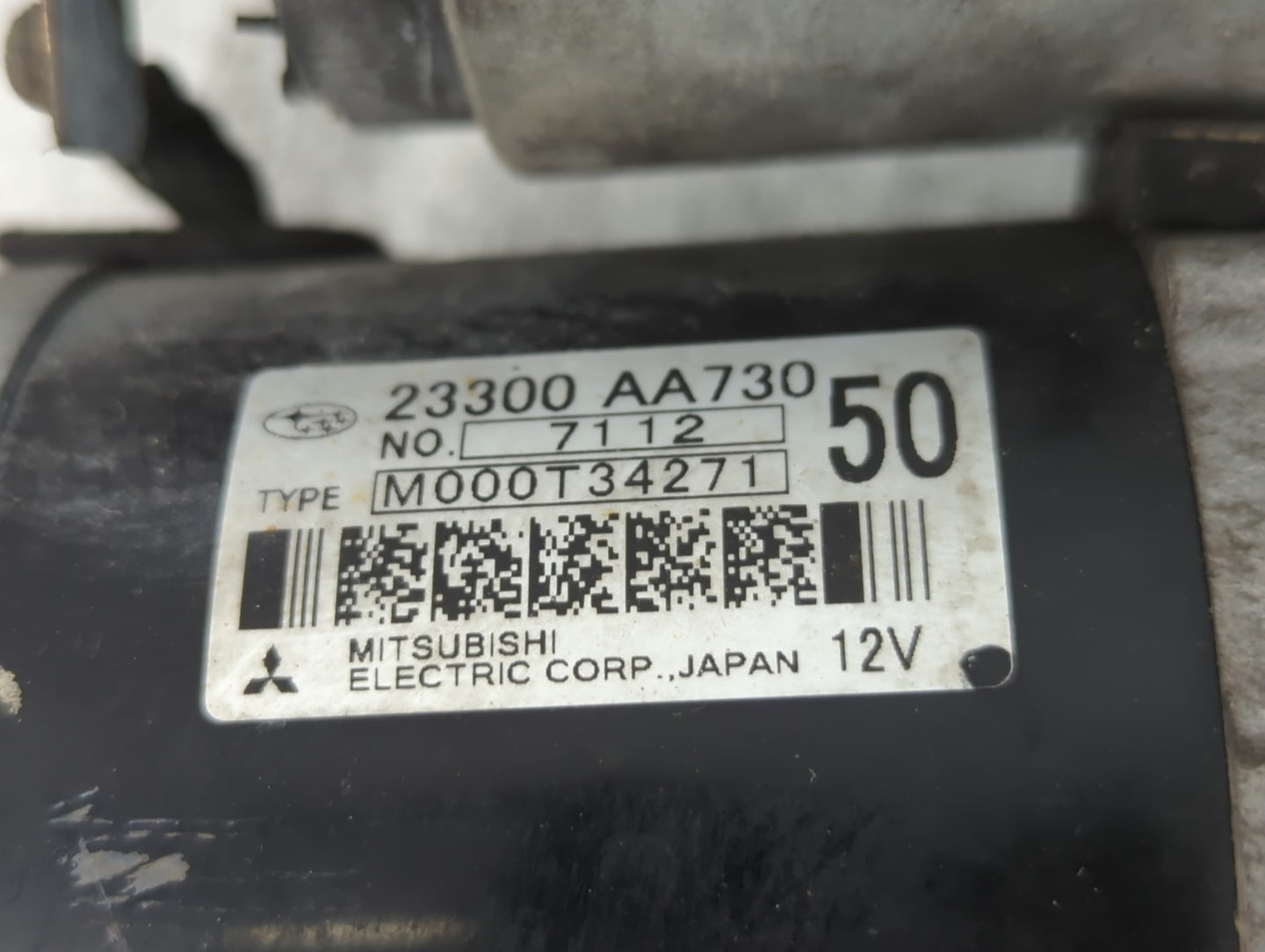 2017-2020 Toyota 86 Car Starter Motor Solenoid OEM P/N:23300 AA730 Fits Fits 2013 2014 2015 2016 2017 2018 2019 2020 OEM Use