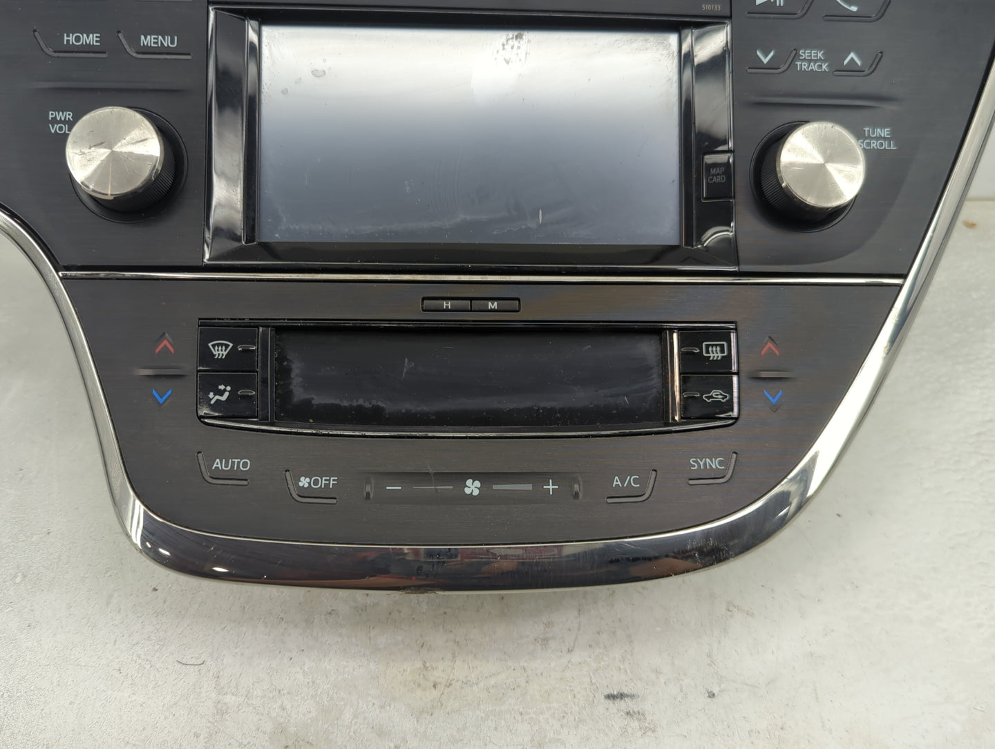 2013-2017 Toyota Avalon Radio AM FM Cd Player Receiver Replacement P/N:86100-07152 Fits Fits 2013 2014 2015 2016 2017 OEM Us