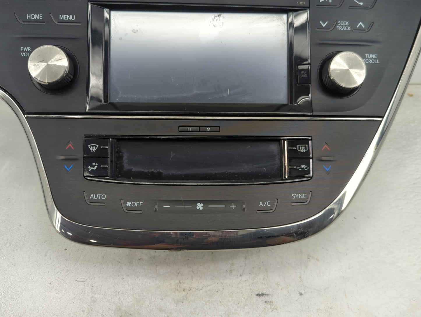 2013-2017 Toyota Avalon Radio AM FM Cd Player Receiver Replacement P/N:86100-07152 Fits Fits 2013 2014 2015 2016 2017 OEM Us
