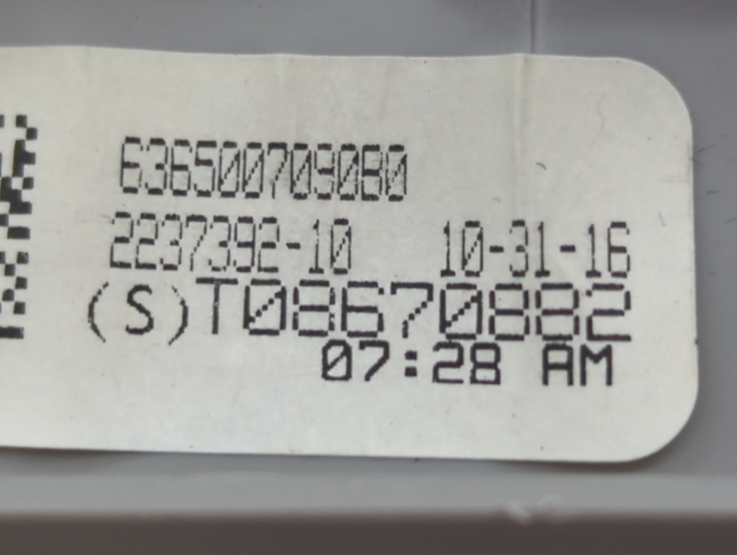 2017 Toyota Avalon Overhead Roof Console - Oemusedautoparts1.com