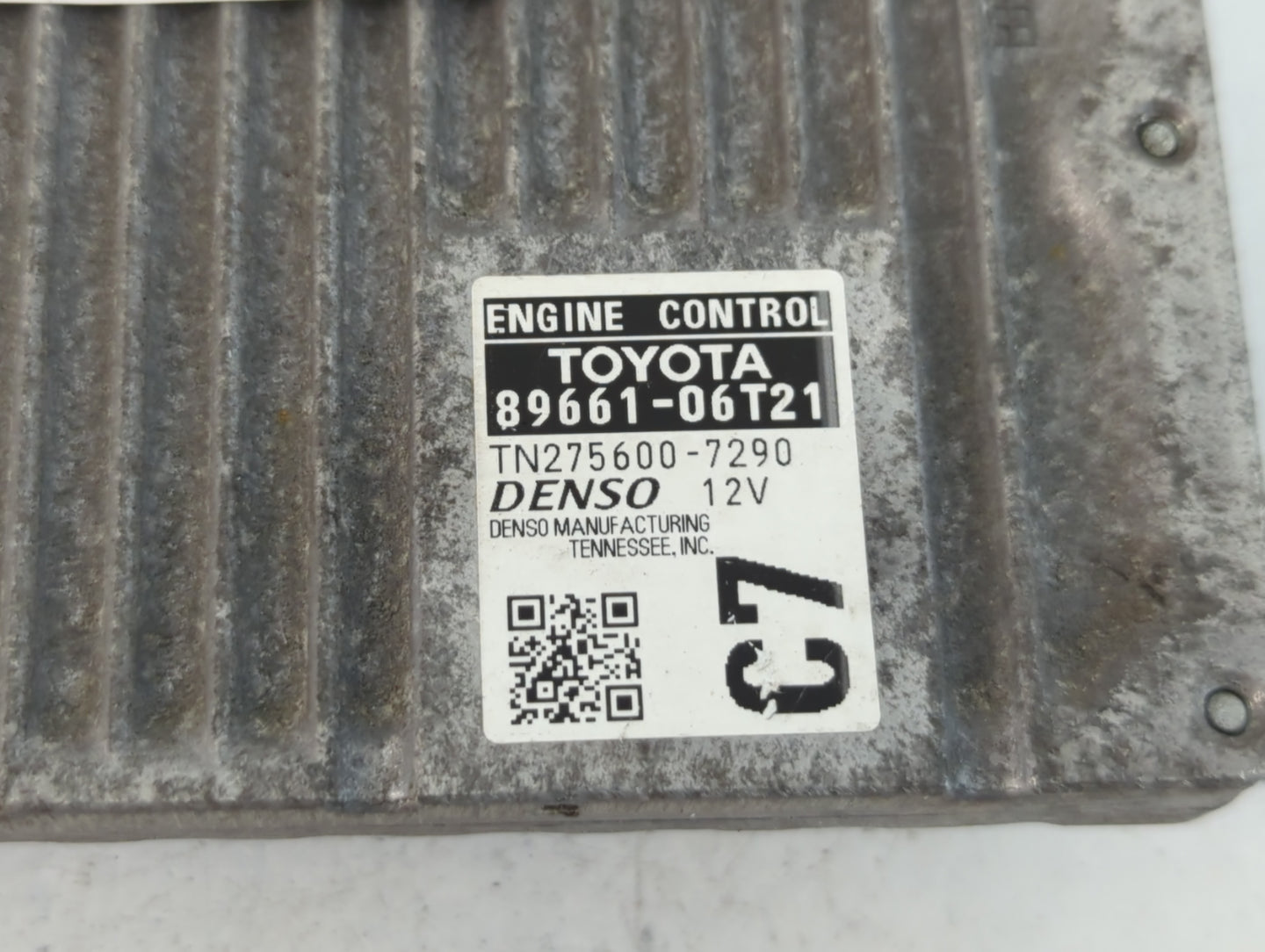 2016-2017 Toyota Camry PCM Engine Control Computer ECU ECM PCU OEM P/N:89661-06T21 Fits Fits 2016 2017 OEM Used Auto Parts -