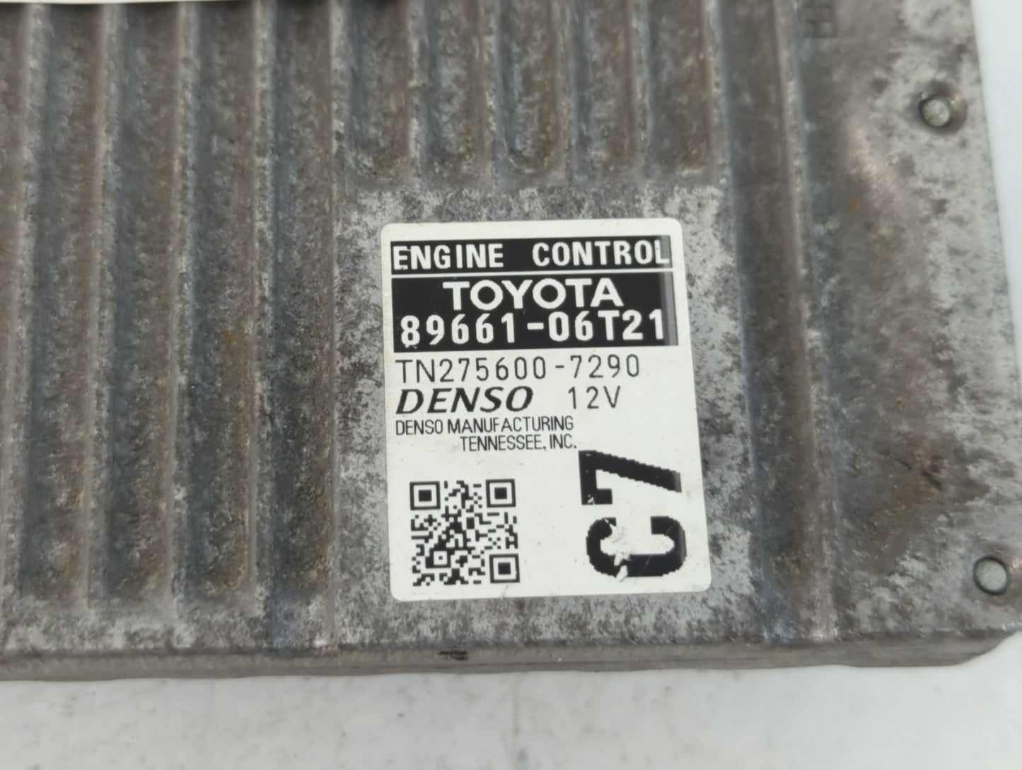 2016-2017 Toyota Camry PCM Engine Control Computer ECU ECM PCU OEM P/N:89661-06T21 Fits Fits 2016 2017 OEM Used Auto Parts -