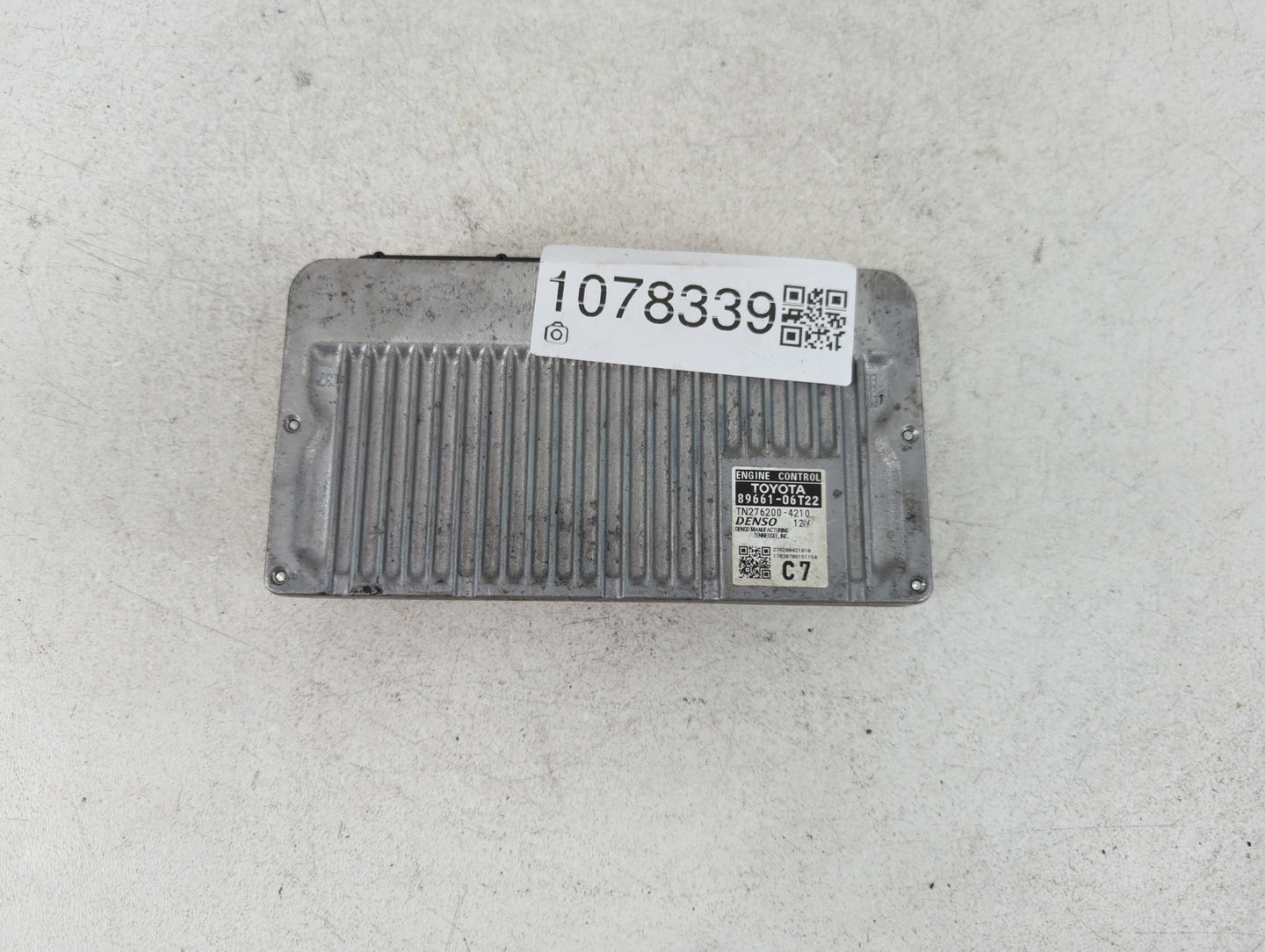 2016-2017 Toyota Camry PCM Engine Control Computer ECU ECM PCU OEM P/N:89661-06T22 TN275600-7290, 89661-06N11 Fits Fits 2016