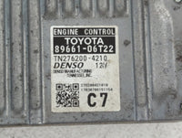 2016-2017 Toyota Camry PCM Engine Control Computer ECU ECM PCU OEM P/N:89661-06T22 TN275600-7290, 89661-06N11 Fits Fits 2016