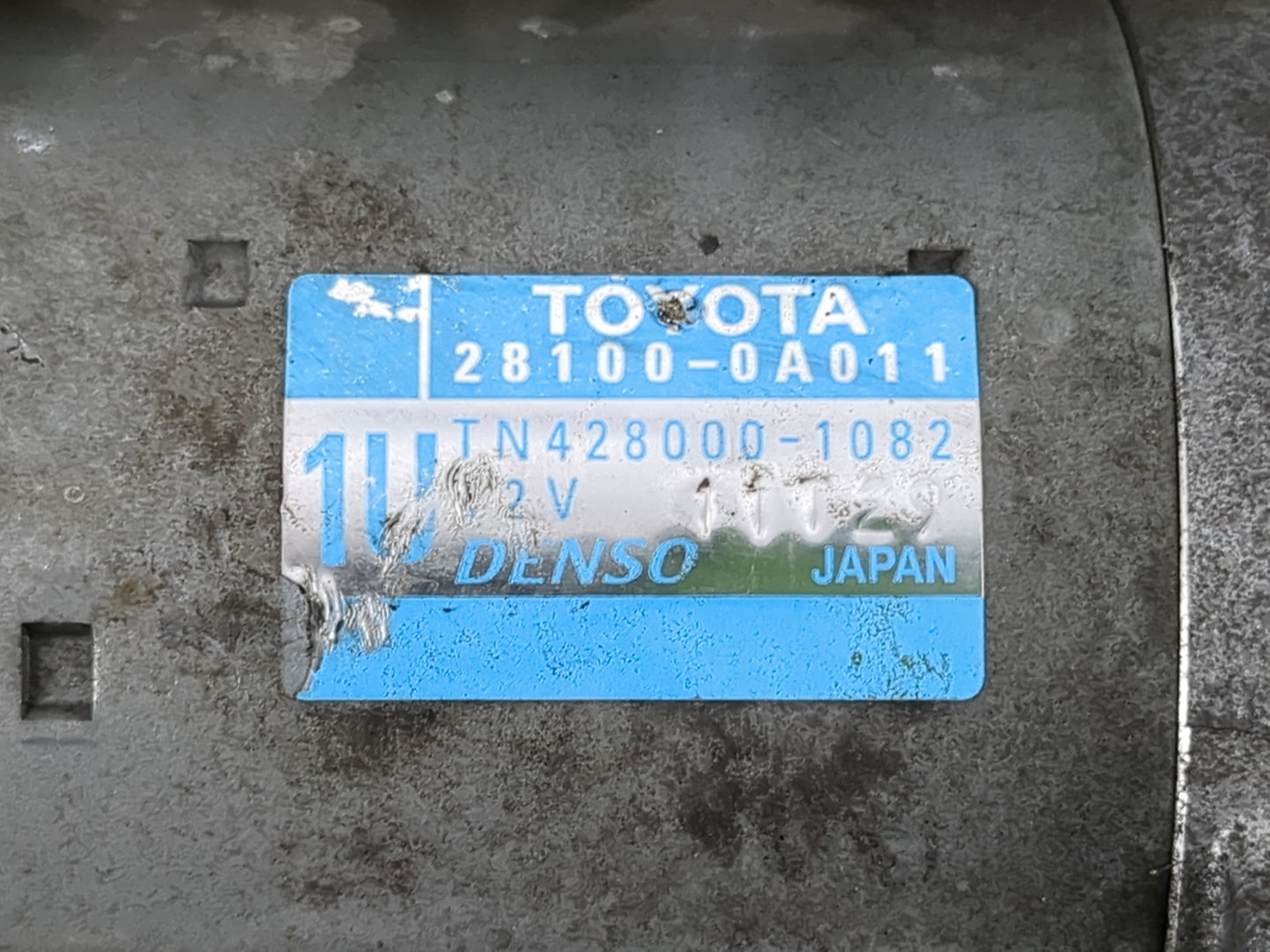 2004-2017 Toyota Camry Car Starter Motor Solenoid OEM P/N:28100-0A011 Fits OEM Used Auto Parts - Oemusedautoparts1.com