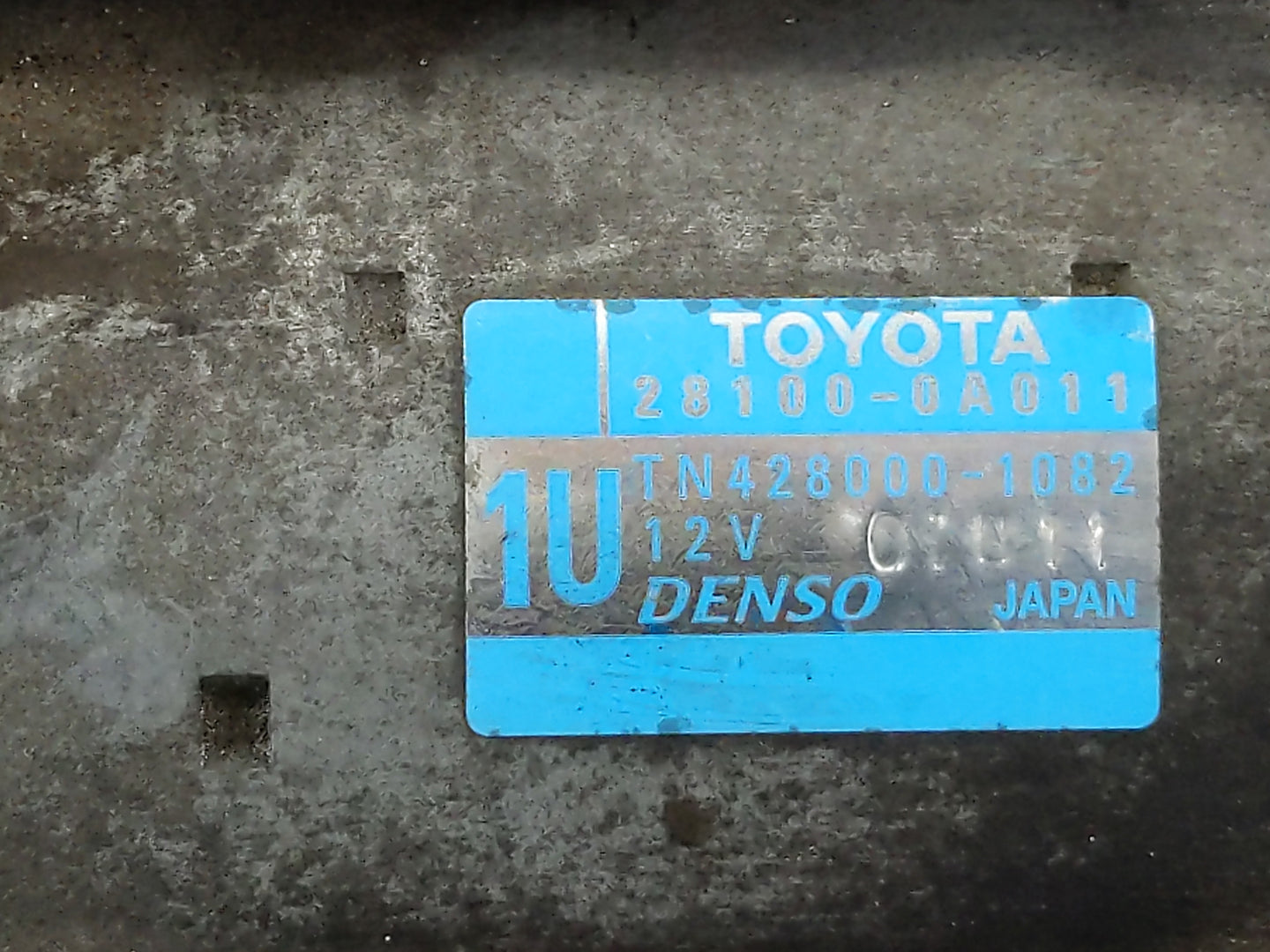 2004-2017 Toyota Camry Car Starter Motor Solenoid OEM P/N:28100-0A014 Fits OEM Used Auto Parts - Oemusedautoparts1.com