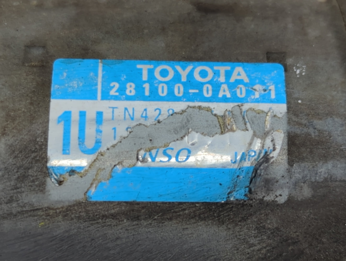 2004-2017 Toyota Camry Car Starter Motor Solenoid OEM P/N:28100-0A011 Fits OEM Used Auto Parts - Oemusedautoparts1.com