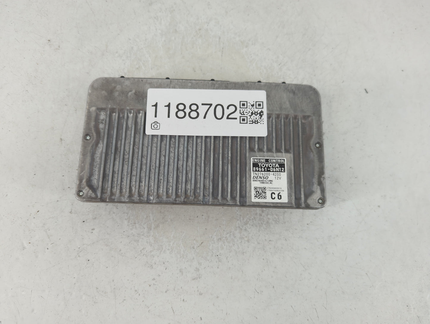 2016-2017 Toyota Camry PCM Engine Control Computer ECU ECM PCU OEM P/N:89661-06N12 89661-06N11 Fits Fits 2016 2017 OEM Used 