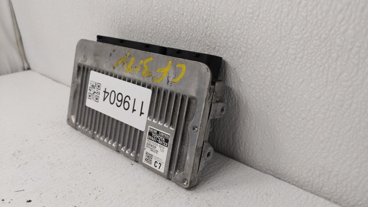 2016-2017 Toyota Camry PCM Engine Control Computer ECU ECM PCU OEM P/N:89661-06T21 89661-06T22 Fits Fits 2016 2017 OEM Used 