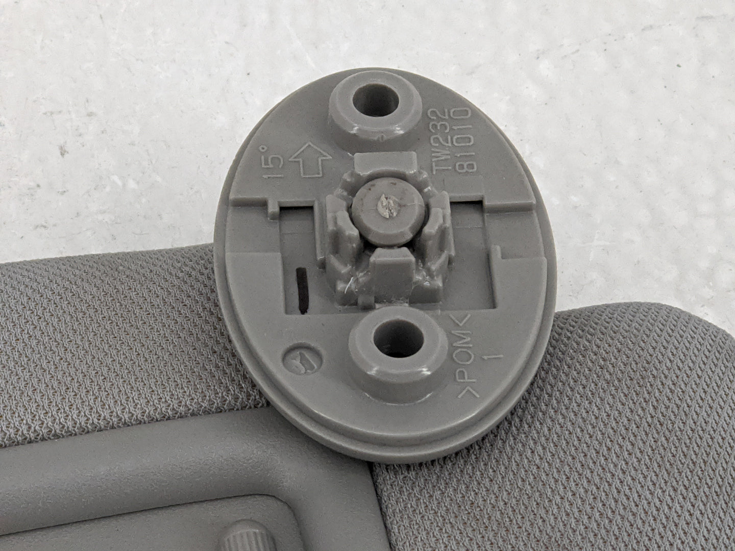 2012-2017 Toyota Camry Sun Visor Shade Replacement Driver Left Mirror Fits Fits 2012 2013 2014 2015 2016 2017 OEM Used Auto 