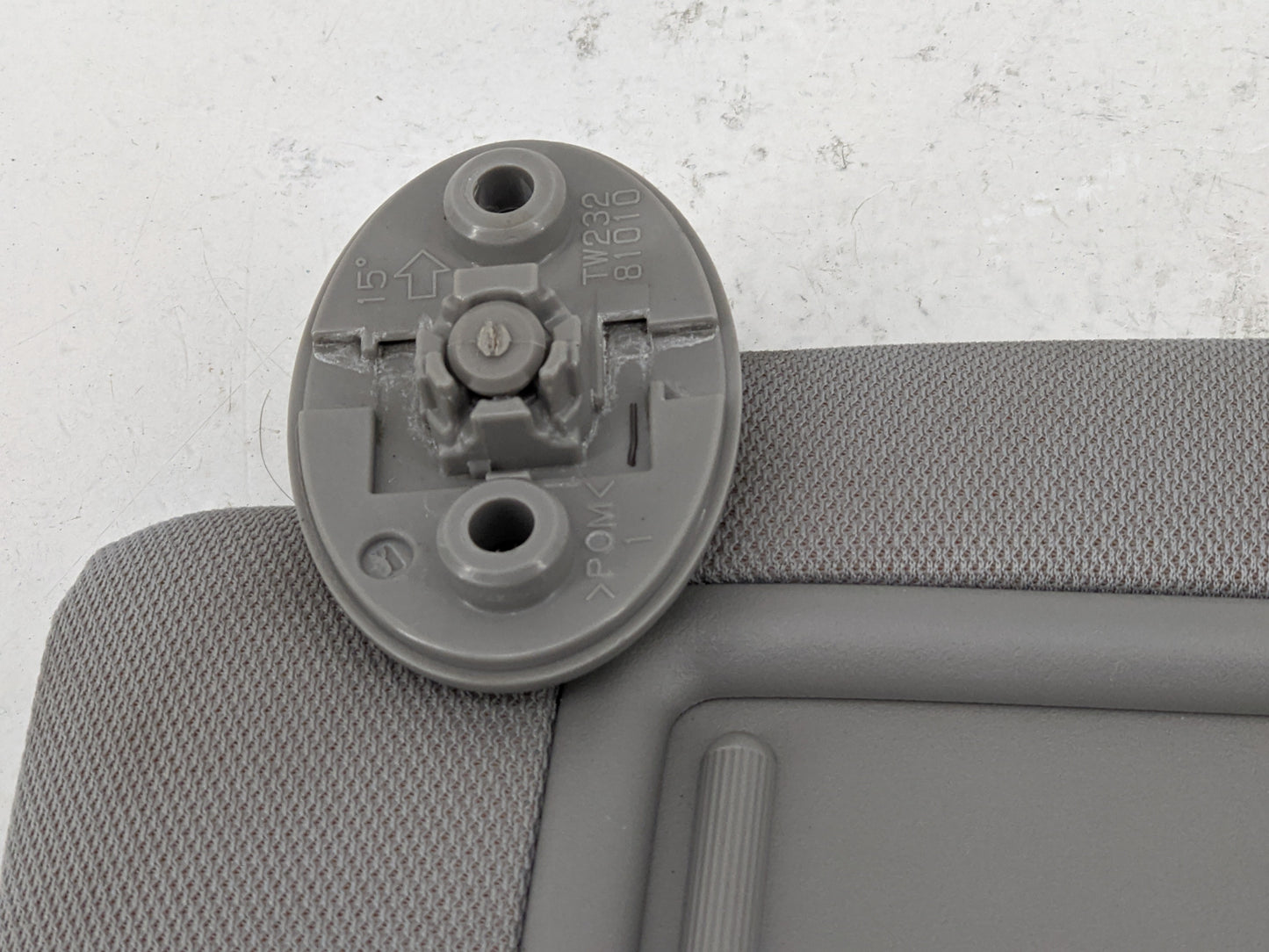 2012-2017 Toyota Camry Sun Visor Shade Replacement Passenger Right Mirror Fits Fits 2012 2013 2014 2015 2016 2017 OEM Used A