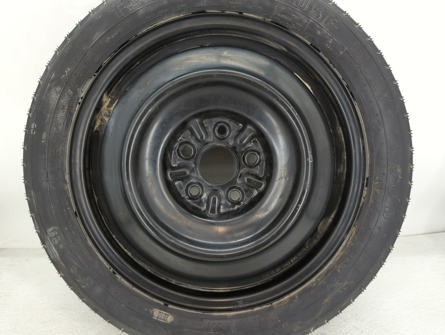 2007-2017 Toyota Camry Spare Donut Tire Wheel Rim Oem - Oemusedautoparts1.com