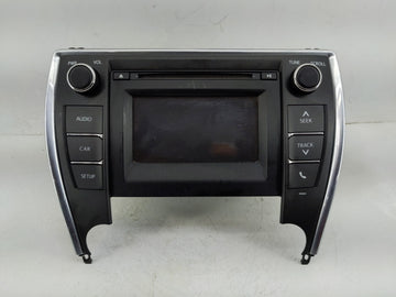 2016-2017 Toyota Camry Radio AM FM Cd Player Receiver Replacement P/N:139000-1840D101 86140-06660 Fits Fits 2016 2017 OEM Us