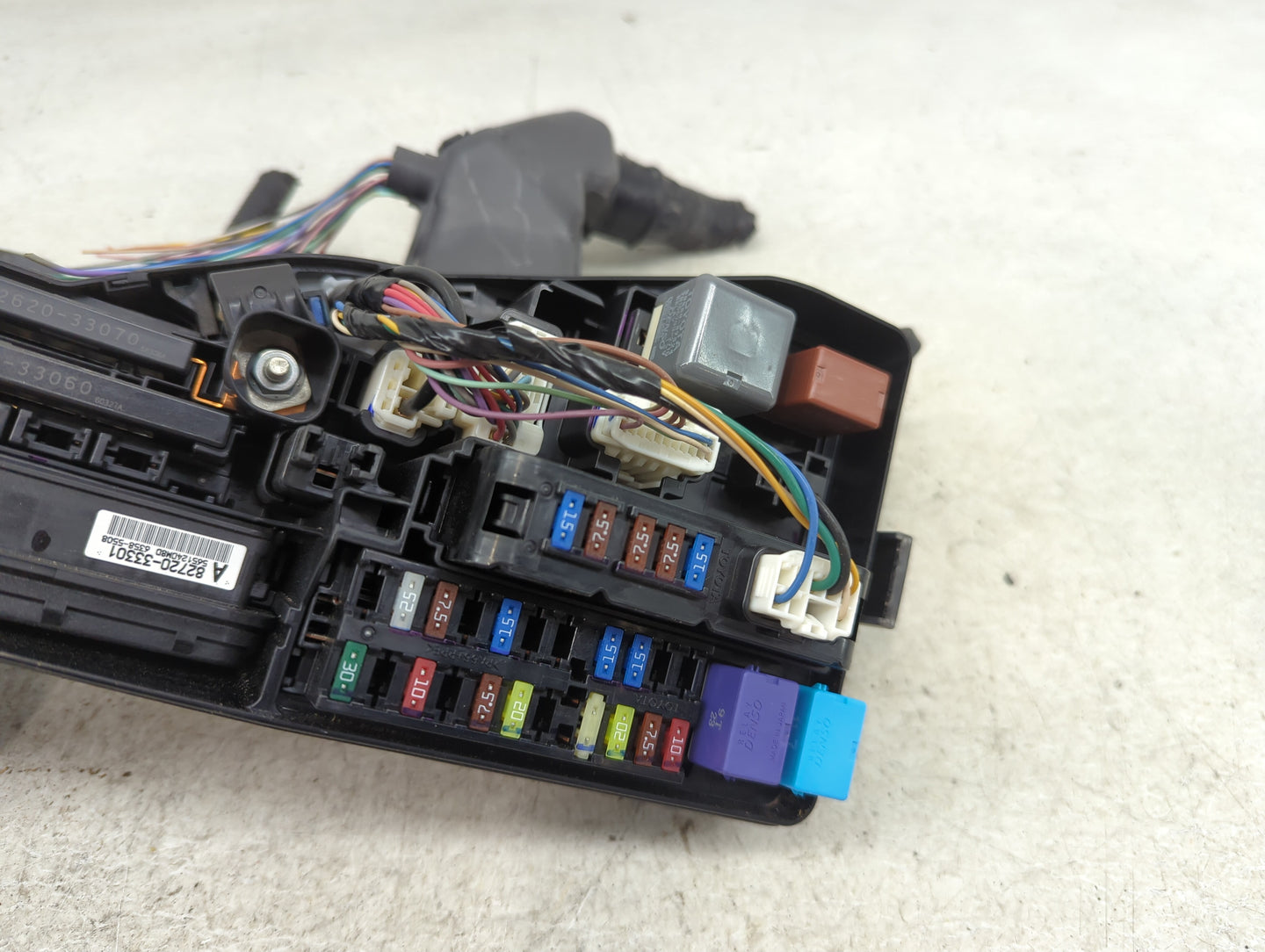 2012-2017 Toyota Camry Fusebox Fuse Box Panel Relay Module P/N:82720-33301 Fits Fits 2012 2013 2014 2015 2016 2017 OEM Used 
